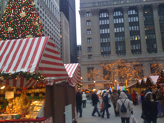 German Christmas Market in Chicago