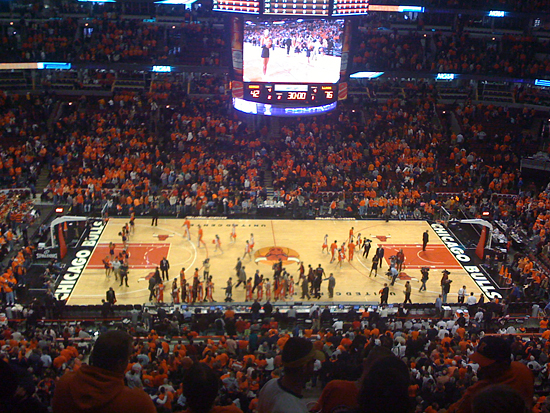 Illini game at Uniter Center