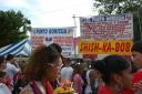 Lots of food vendors at the fest