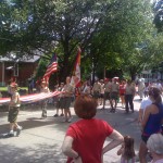 Boyscouts on Parade