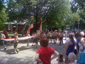 Boyscouts on Parade