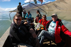 Riding the tourist ferry