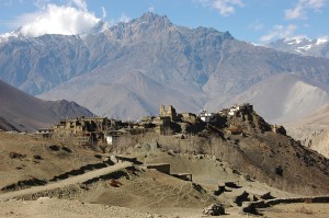 Approaching Muktinath