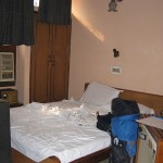 First Delhi hotel room