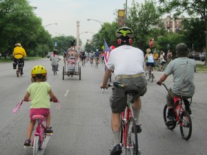 Riding up Kedzie